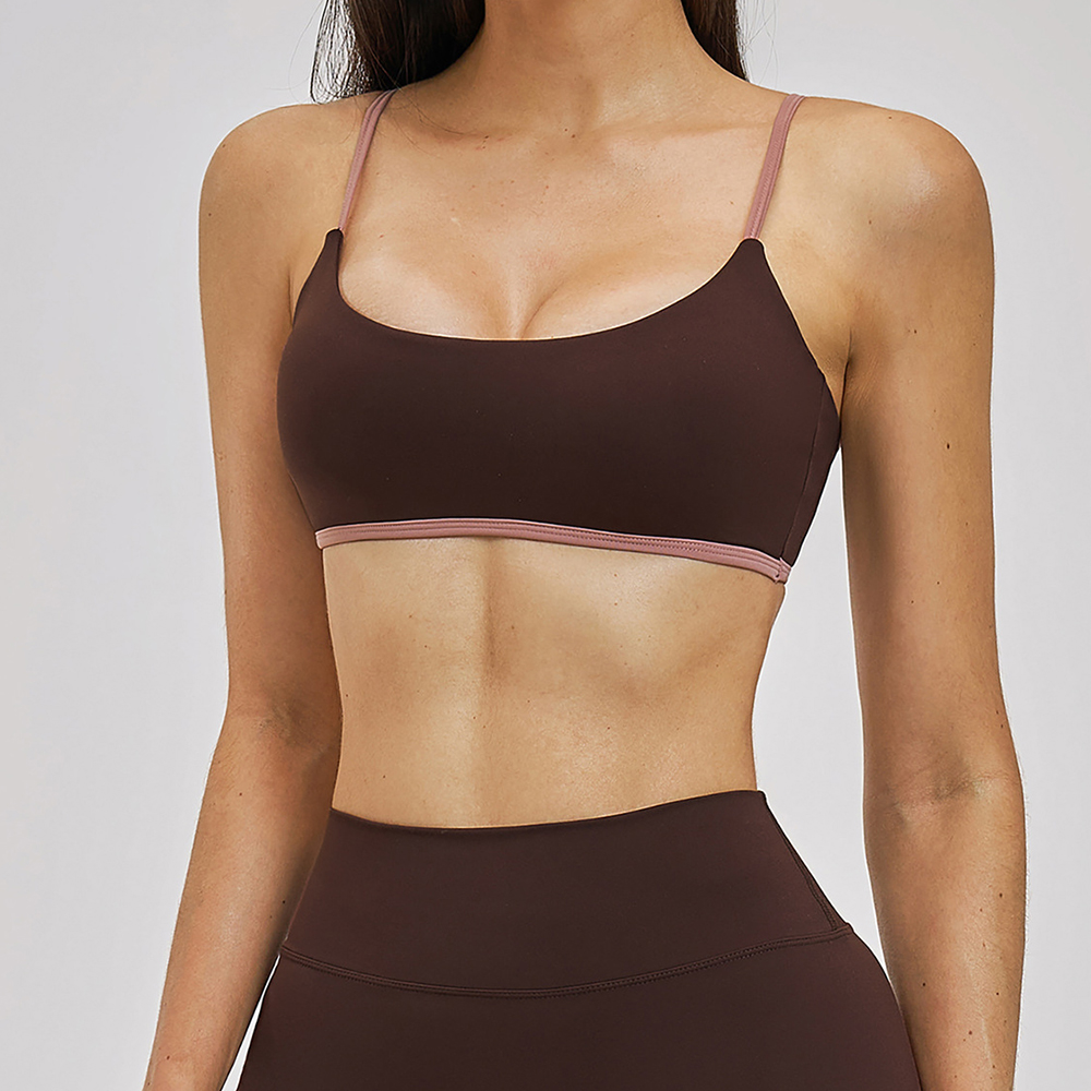 Bralette Triangle Set - Bra Olahraga Wanita Seksi Push Up,