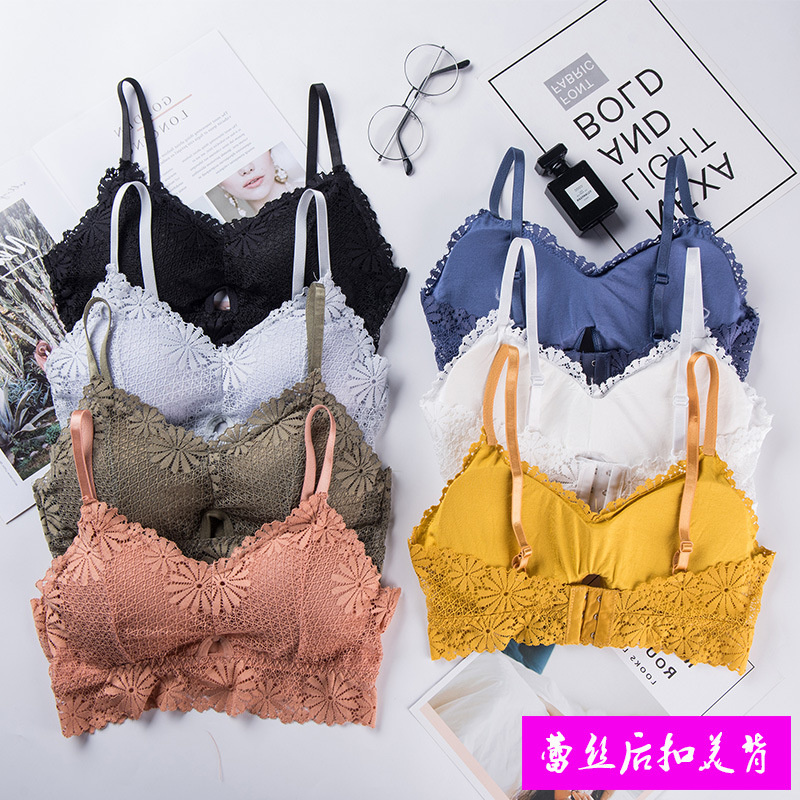 Bra renda gadis seksi 3D, paka - Bralette Triangle Set ulasan dan harga