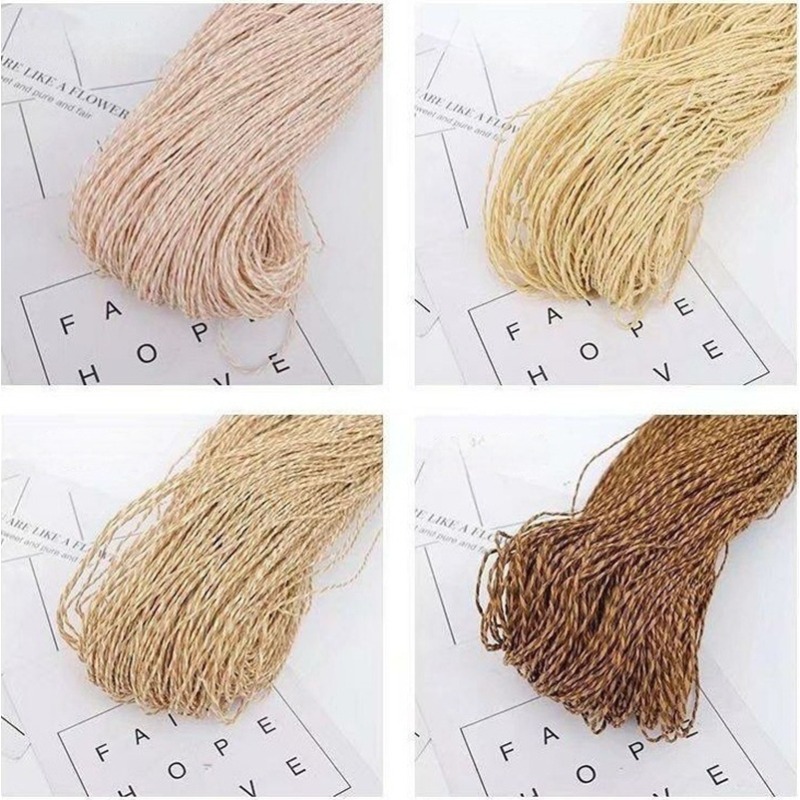 Benang Rafia Katun 200g 2 lapi - Crochet Bag Raffia ulasan dan harga