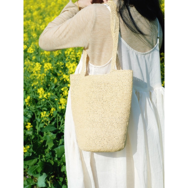 Benang Rafia 330g untuk Topi J - Crochet Bag Raffia ulasan dan harga